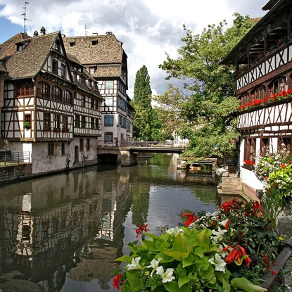 La Petite France, quartier de charme historique et pittoresque au coeur de Strasbourg