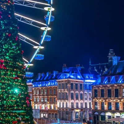 Image de couverture : Marché de Noël de Lille 2025 : séjournez dans une location Clévacances