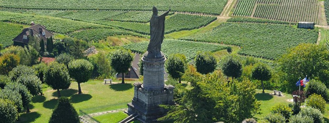 Statue-du-Pape-Urbain-II---Chatillon-sur-Marne-M.Jolyot-Coll 51 Marne
