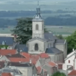 Vue sur le Village de Verzy (Marne 51)