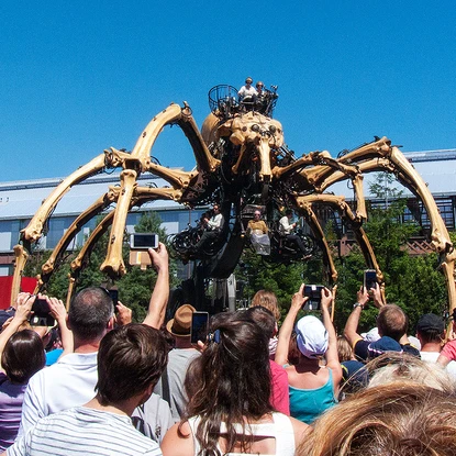 Kumo, la Grande Araignée Les machines de l'Île à Nantes.