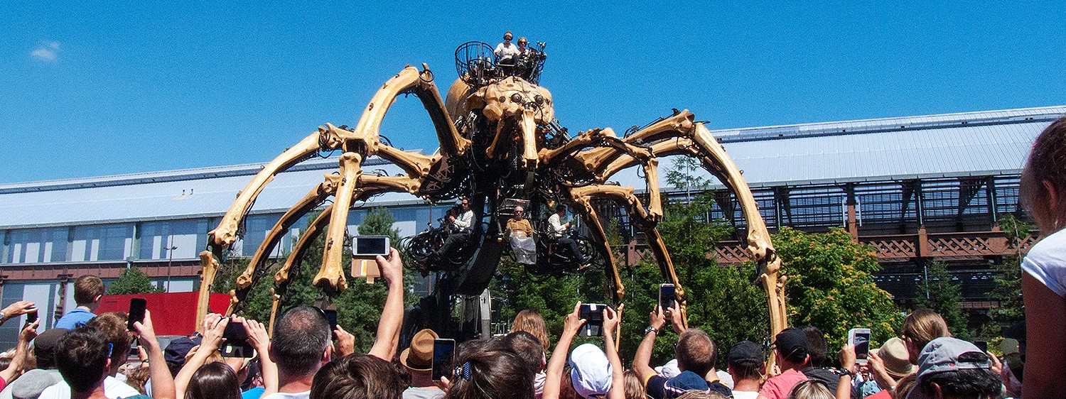 Kumo, la Grande Araignée Les machines de l'Île à Nantes.
