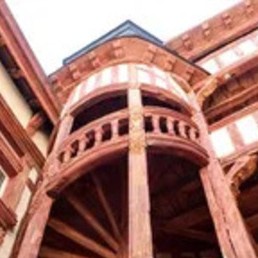 Vue sur une maison typique de l'aube 10