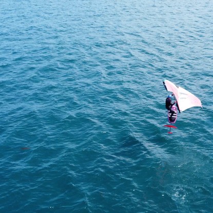 Mer, Saint-Cast-le-Guildo, wing foil