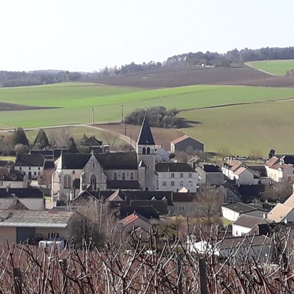 Vue de Bagneux la Fosse dans l'aube 10