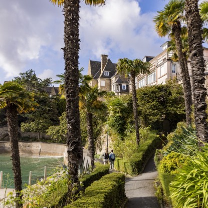 Promenade du Clair de Lune à Dinard - Crédits photo : Studio Jezequel