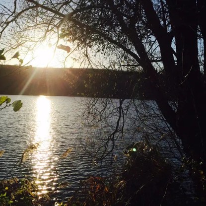 Vue sur lac de sauville 08