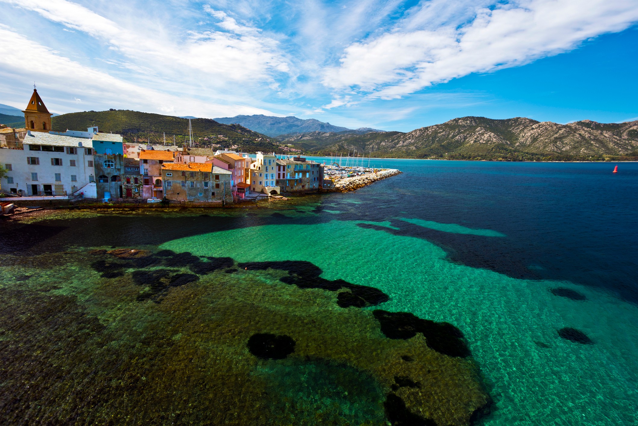 Village de Patrimonio et Baie de Saint Florent Haute Corse