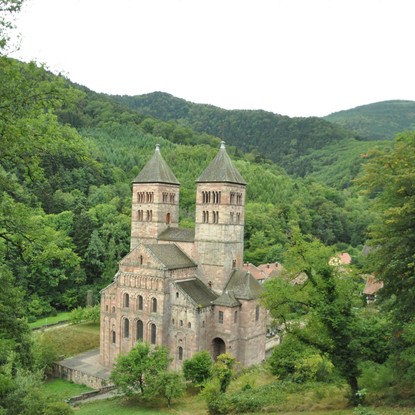 Cover image: Visitez l’Abbaye de Murbach dans le Haut-Rhin