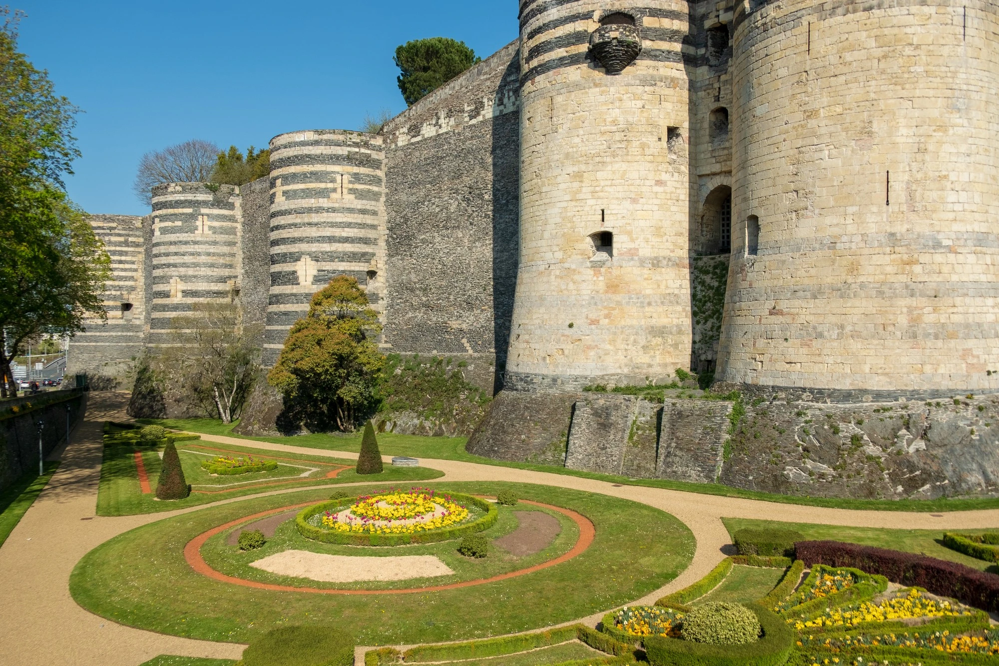 Jardin du Château d'Angers : Porte des champs