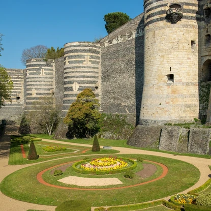 Jardin du Château d'Angers : Porte des champs