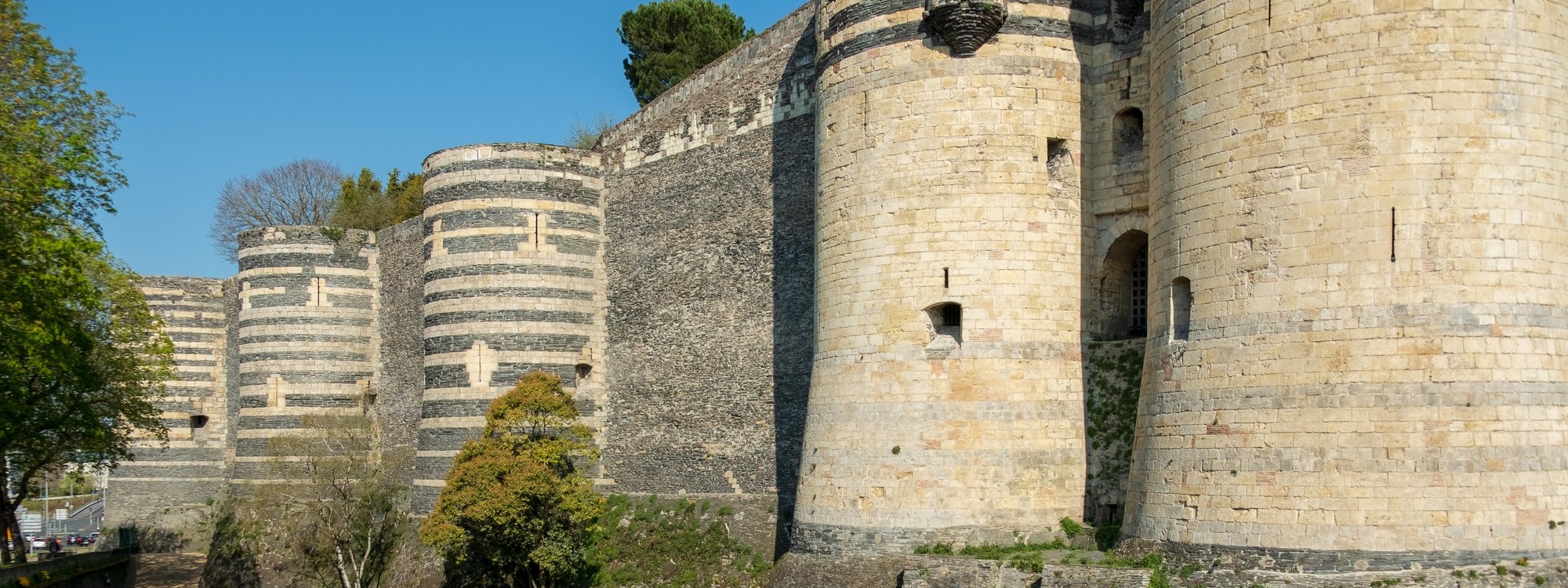 Jardin du Château d'Angers : Porte des champs