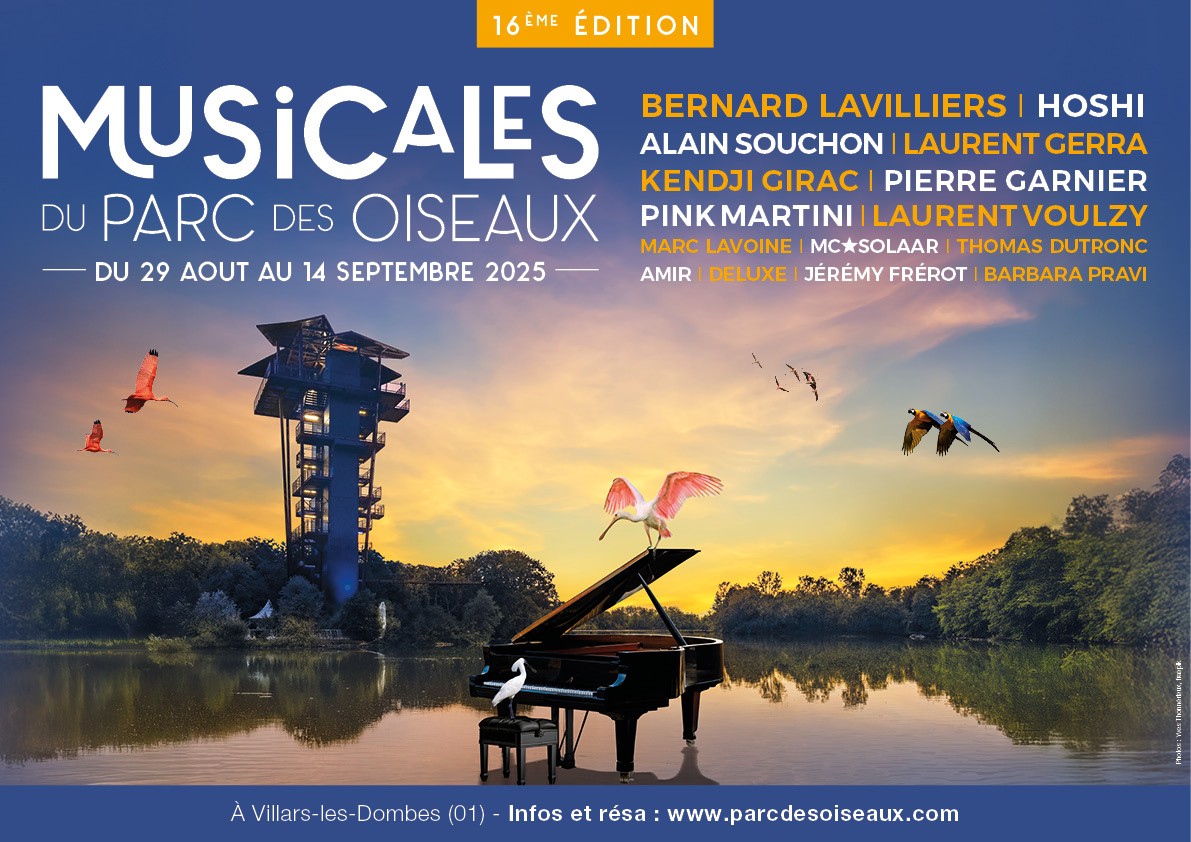 Image de couverture : Les musicales du parc des oiseaux 