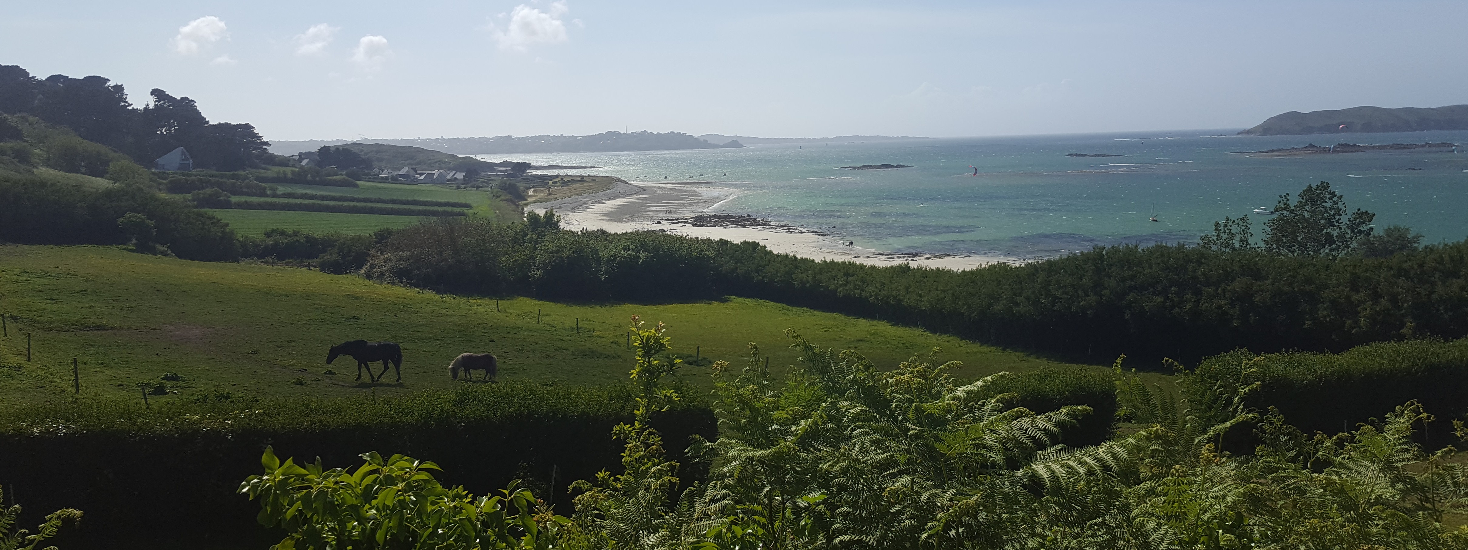 Plage de Keriec, Trelevern, locations de vacances, Clévacances