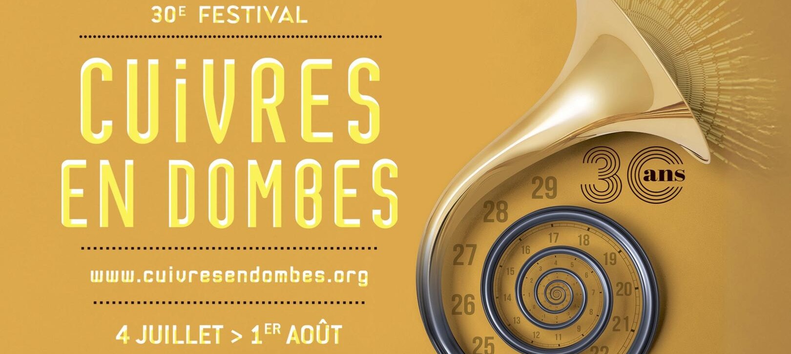 Image de couverture : Festival Cuivres en Dombes