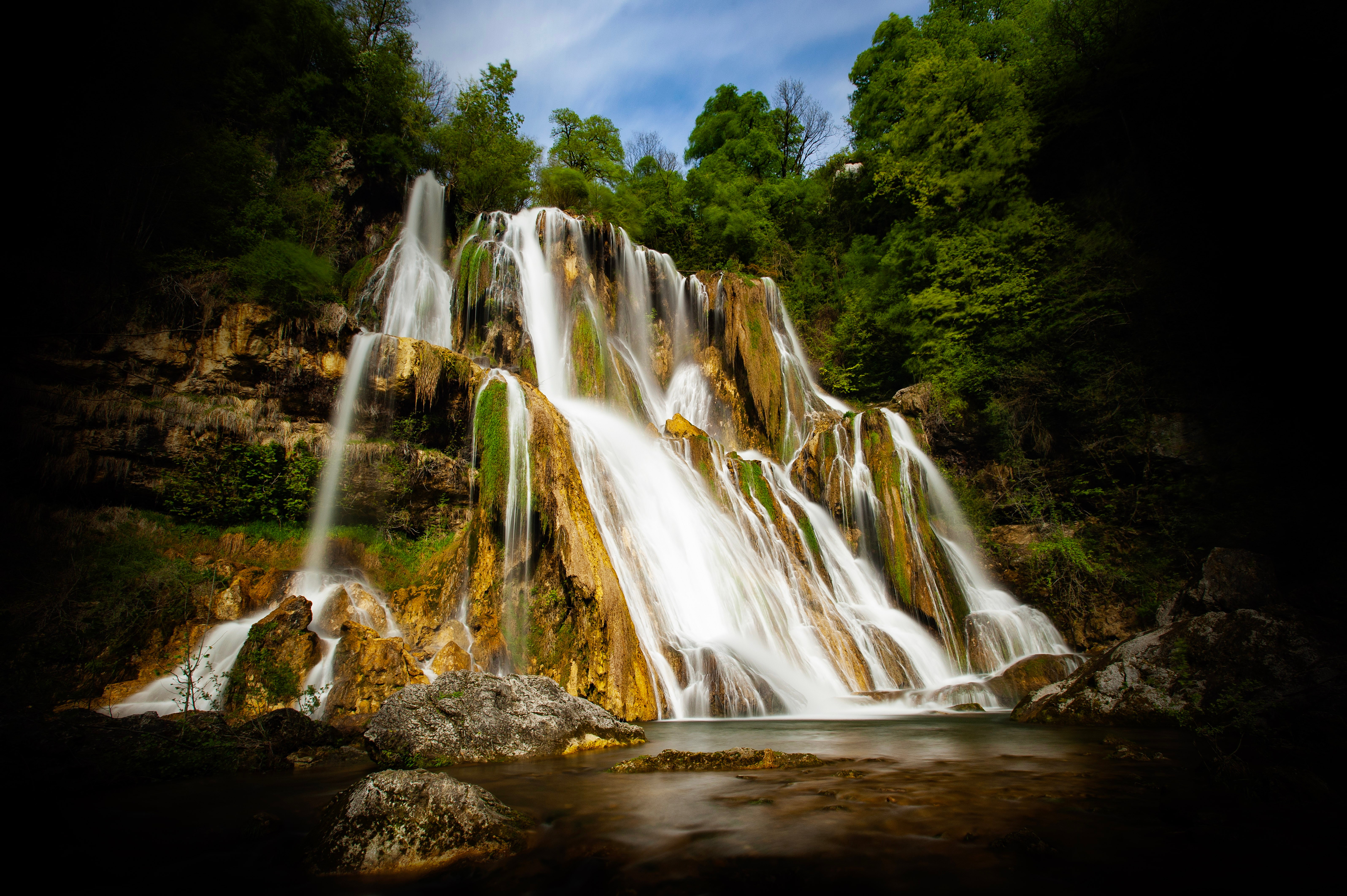 Glandieu waterfall