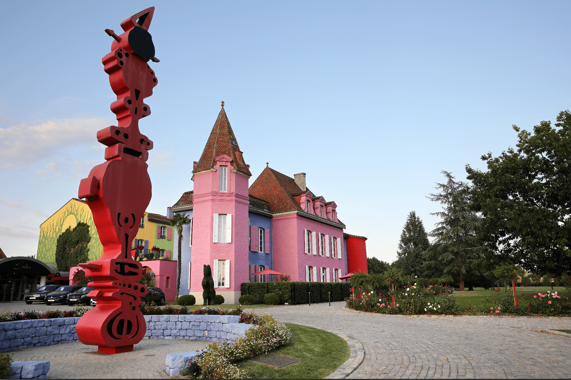 Le parc du Château le Stelsia