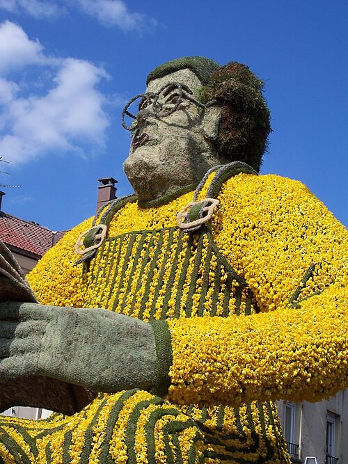 Char Fête des Jonquilles à Gerardmer dans les Vosges