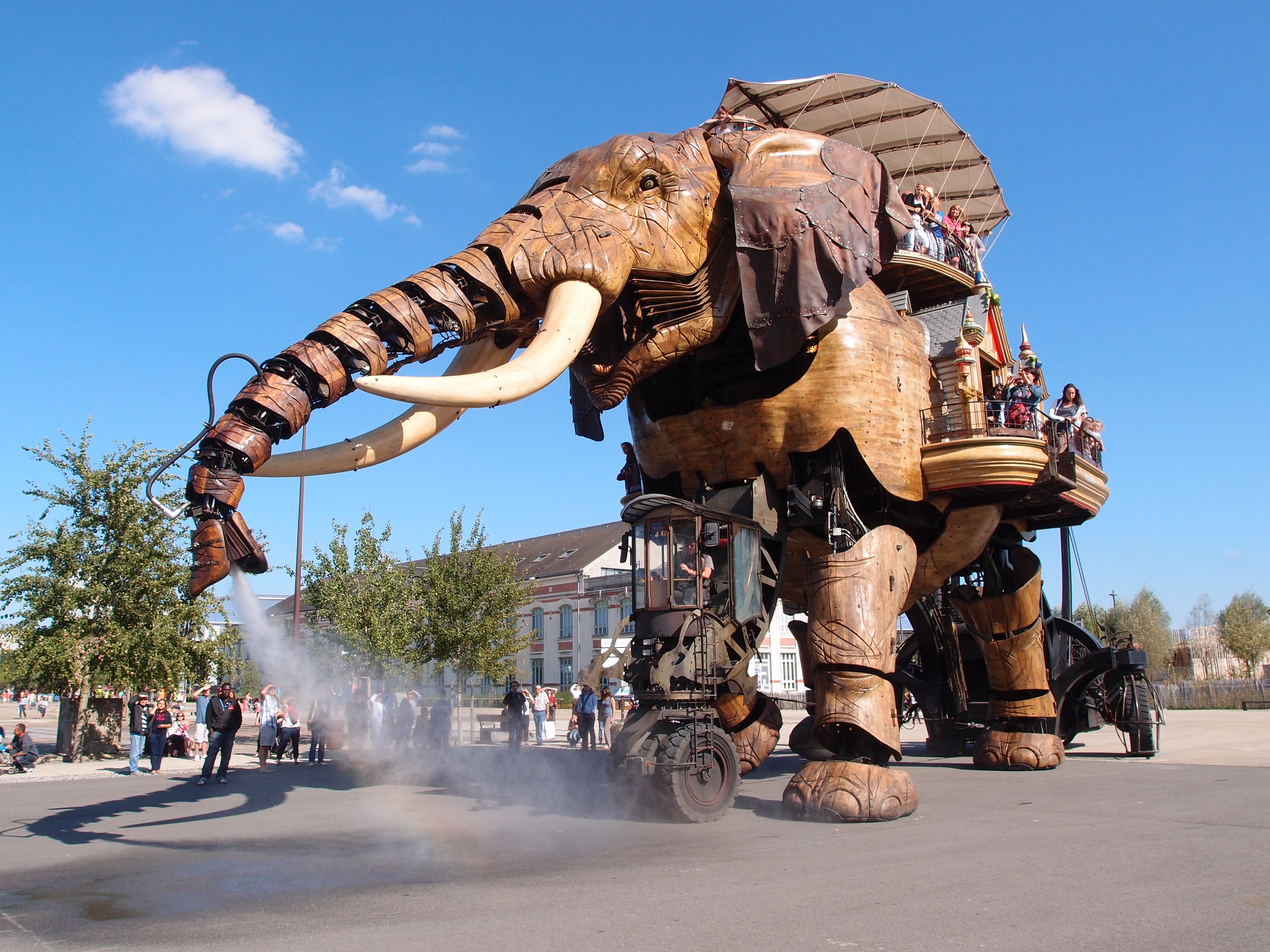 Elephant des Machines de l'Ile à Nantes