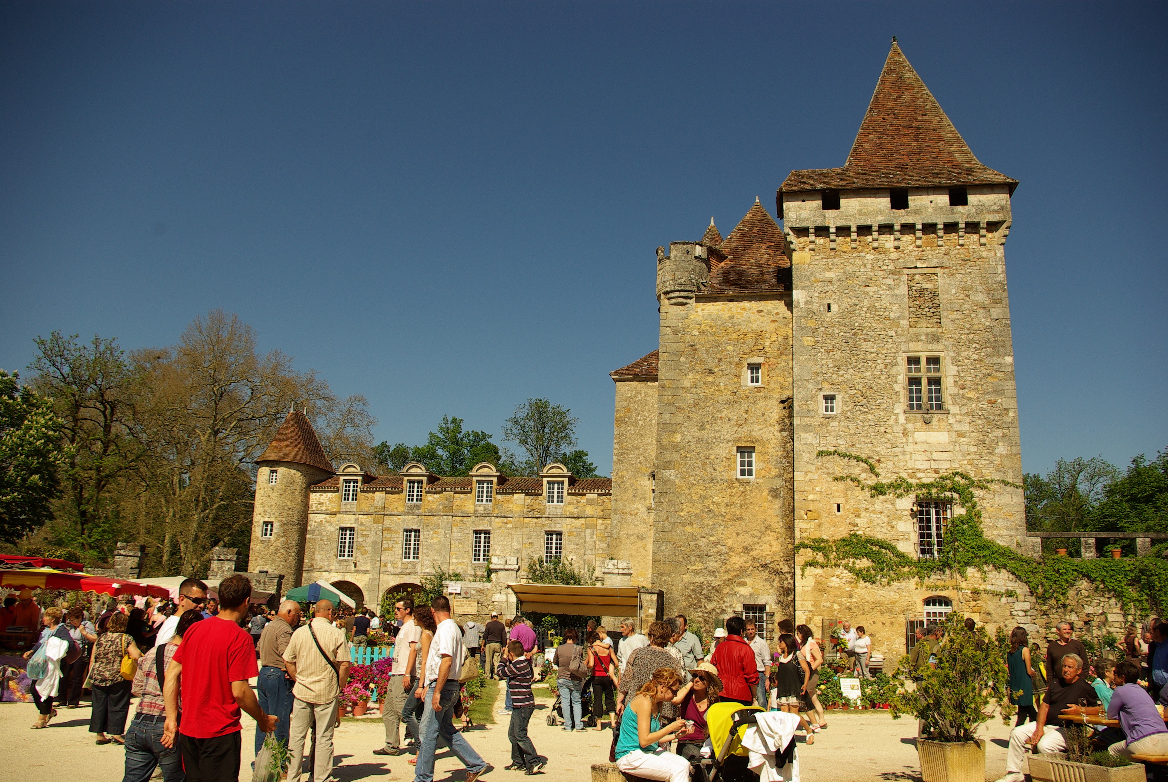 Ancienne église romano-byzantine, Château de La Marthonie, XIIème siècle