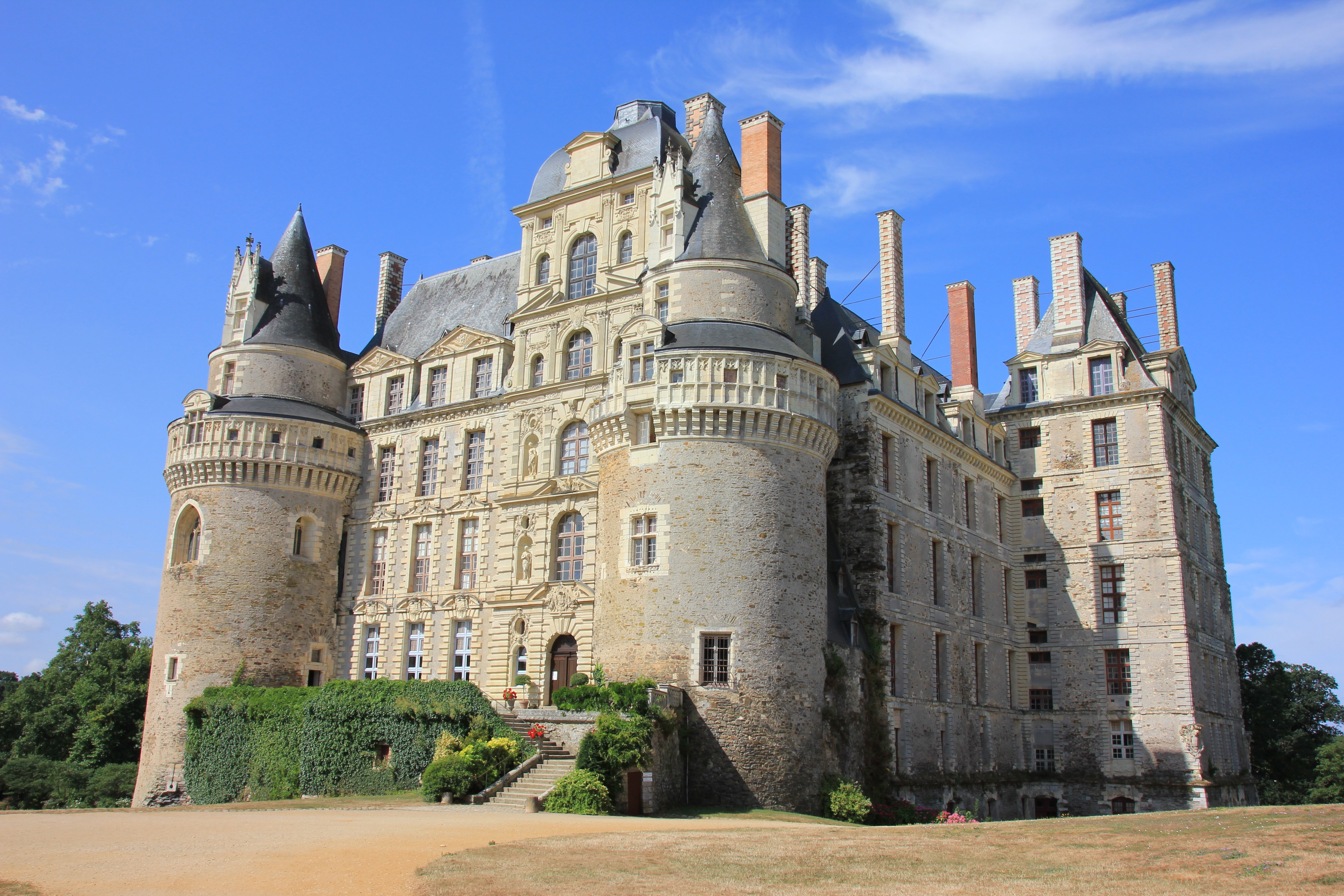 Château de Brissac, Brissac-Quincé, France.