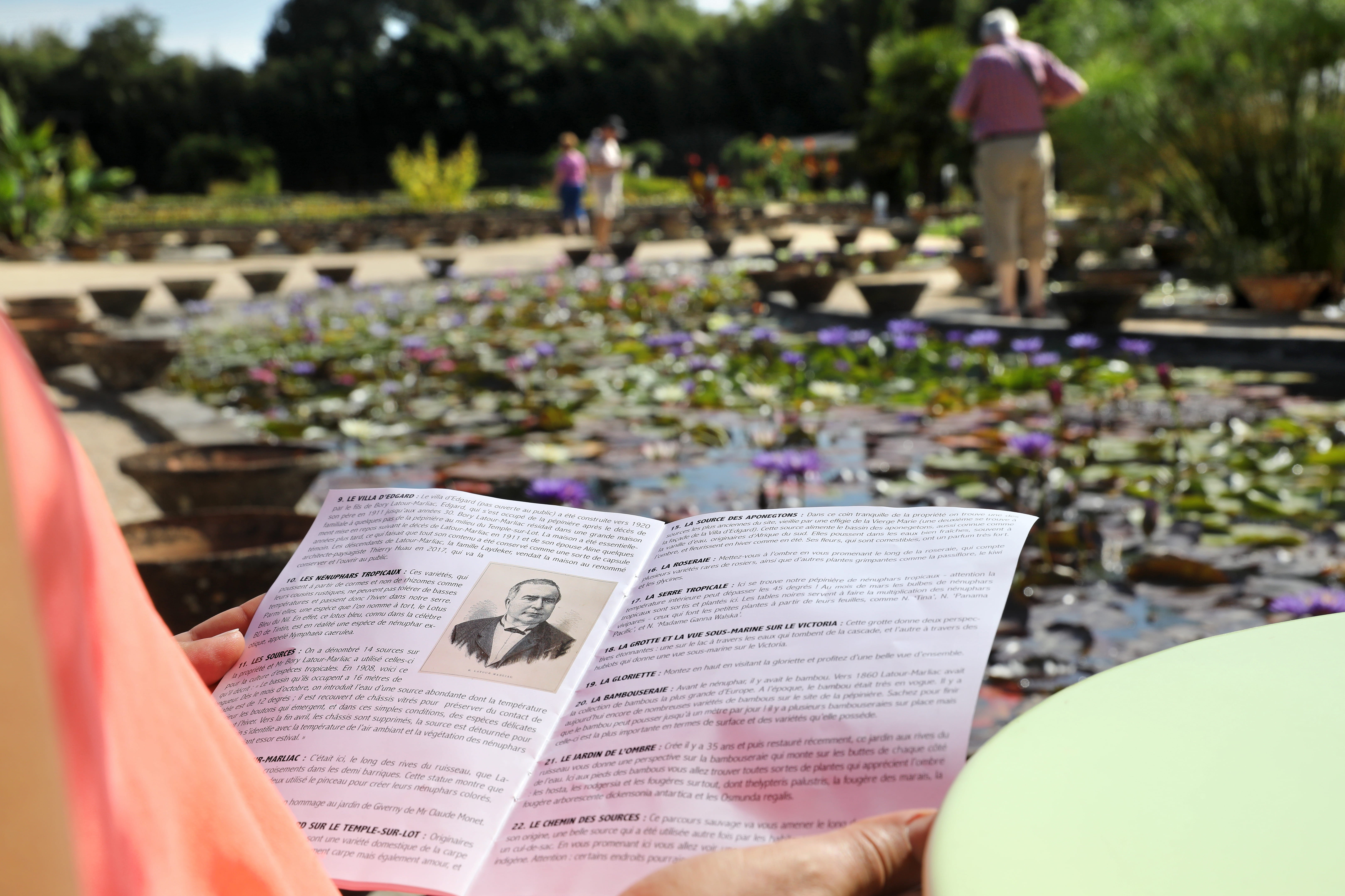 L’histoire de Latour Marliac au jardin des nénuphars au Temple sur Lot
