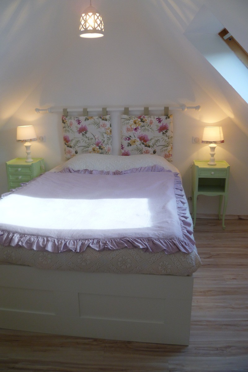 Chambre avec 1 lit 140cm