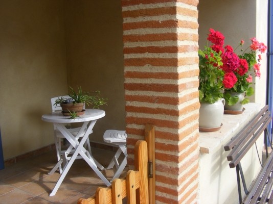 Terrasse couverte