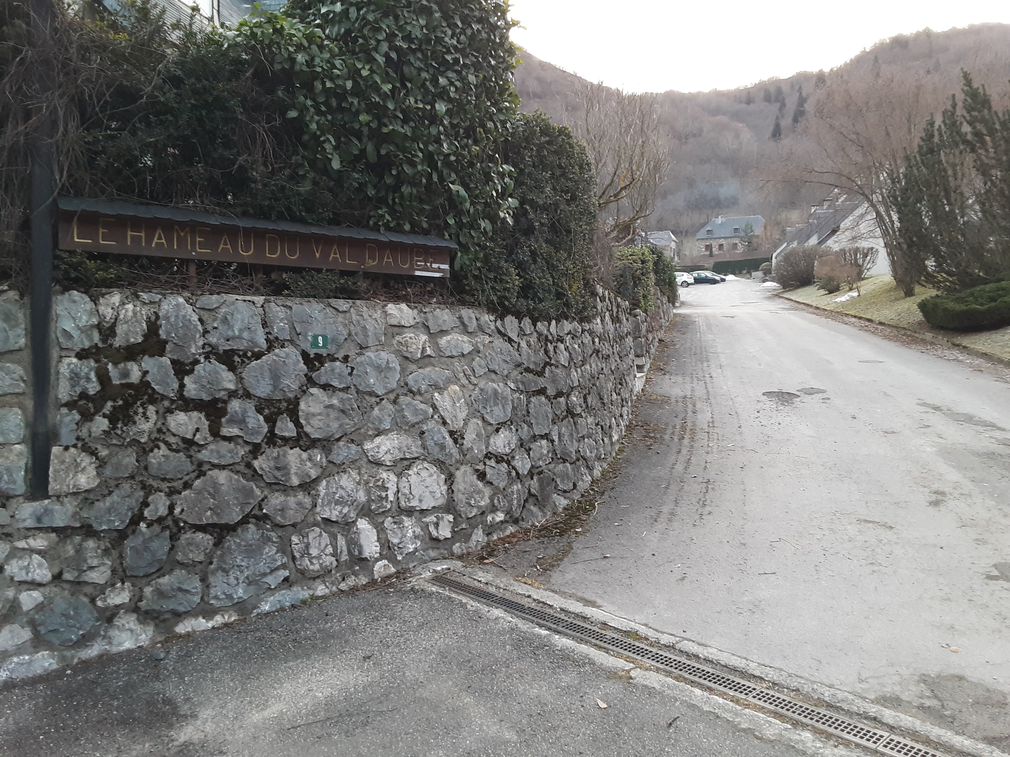 Arrivée au hameaux