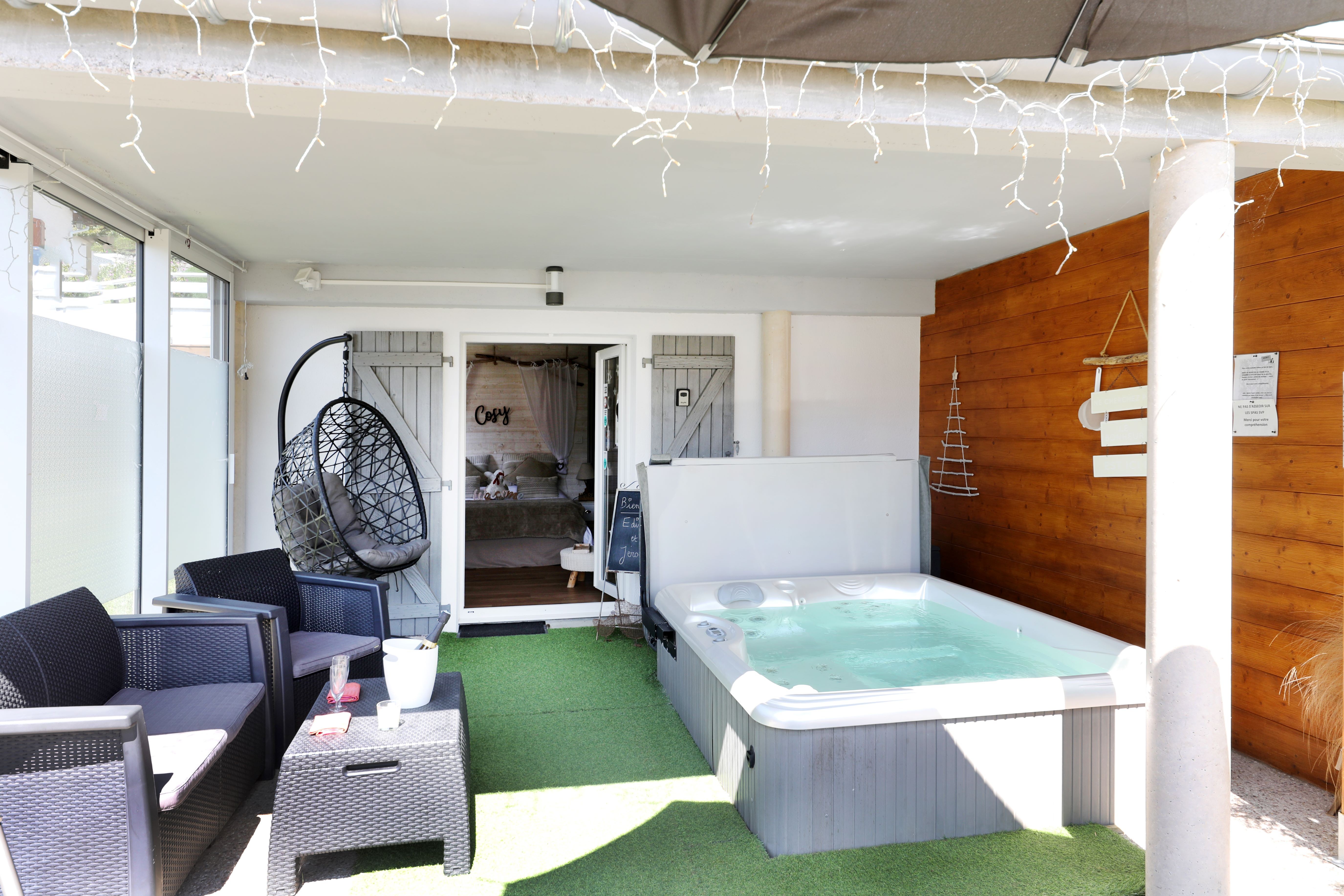 Terrasse - Chambre cosy Le Nid Cosy d'Isa