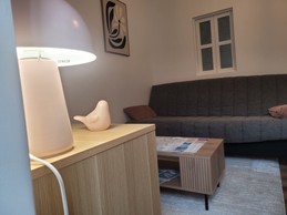 Location Clévacances, Centre ville Paimpol, Amar, Appartments Paimpolais, salon