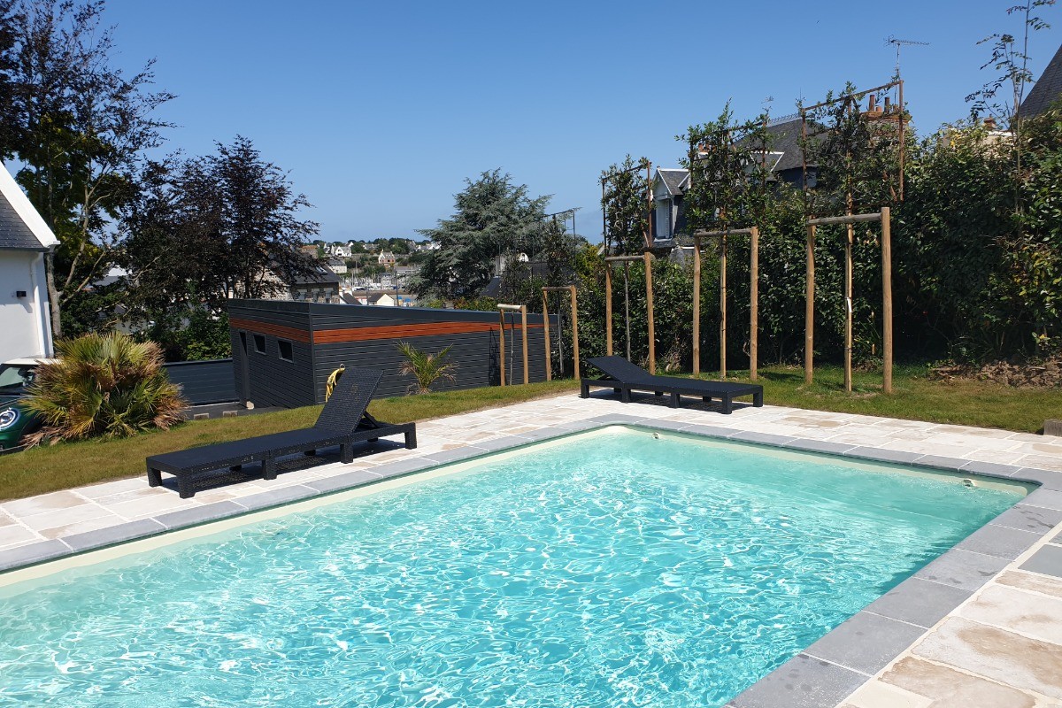 Piscine - VILLA SUR JARDIN CLOS AVEC PISCINE
