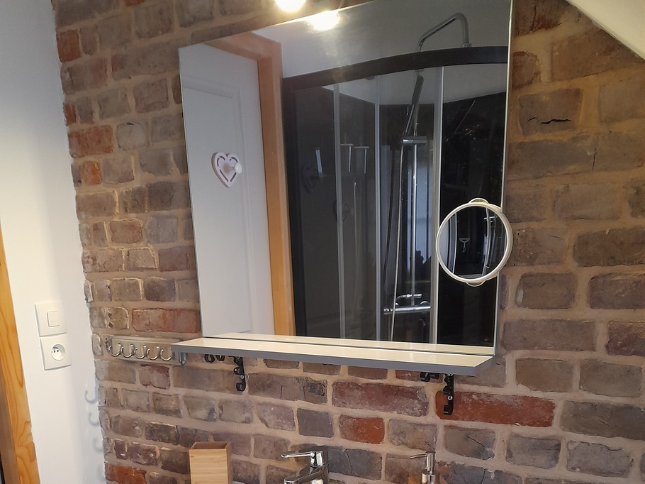 la salle de douche du pigeonnier