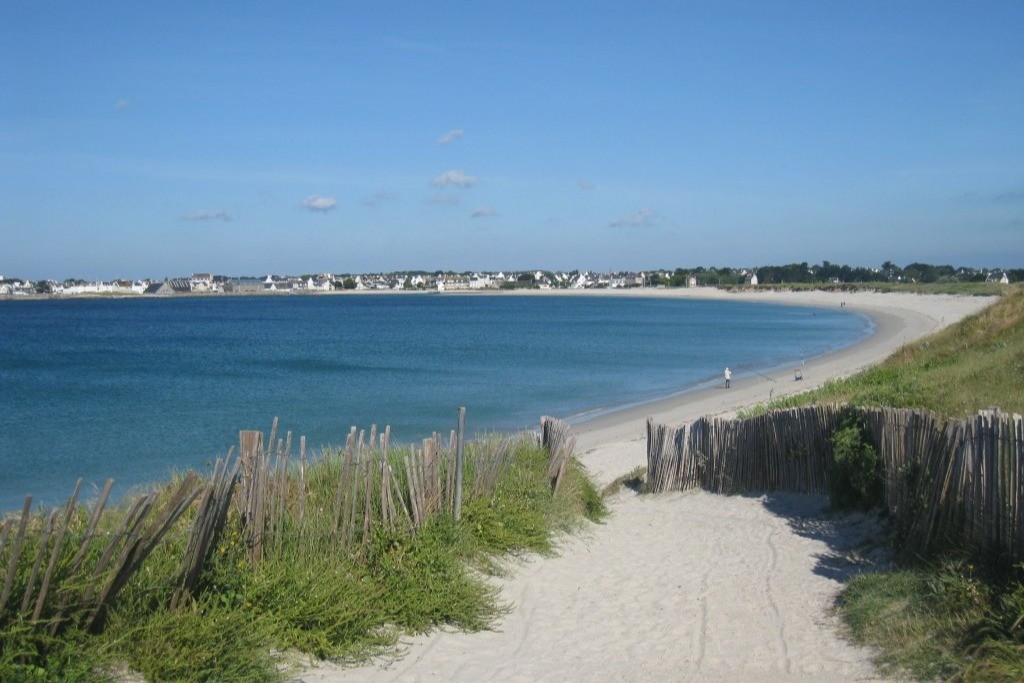Plage des sables blancs