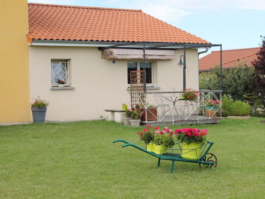 Vue côté jardin...