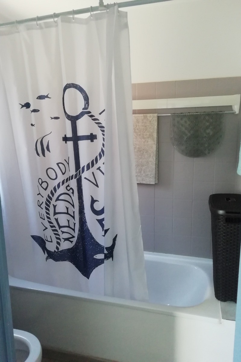 baignoire avec pare douche