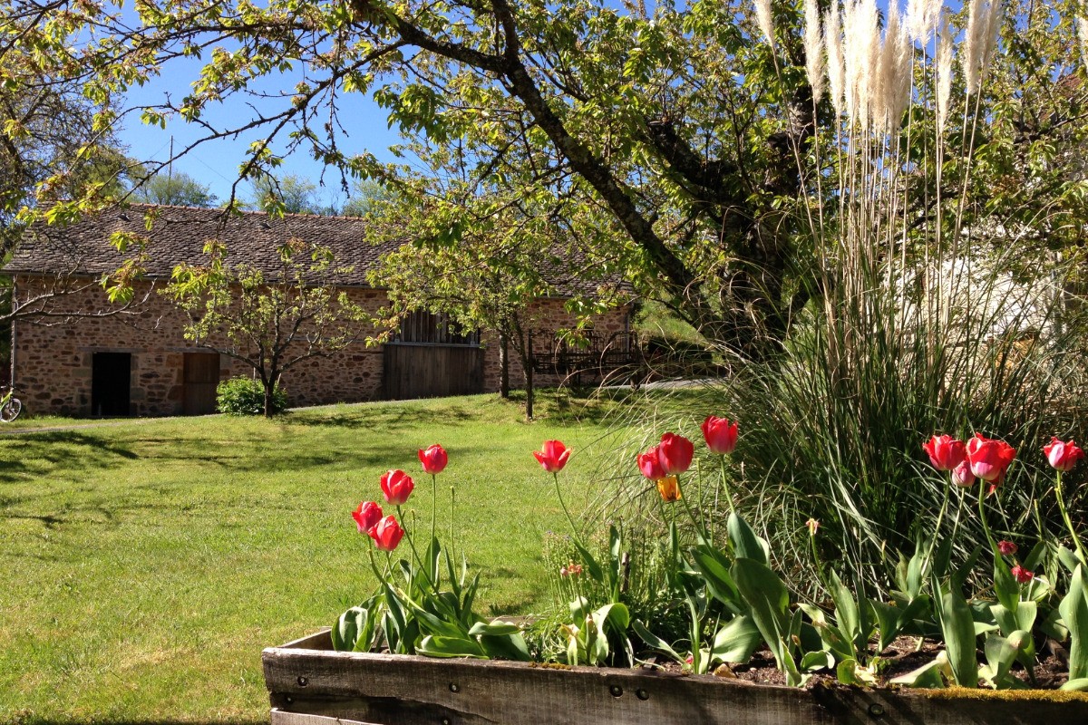 Vue sur le gîte