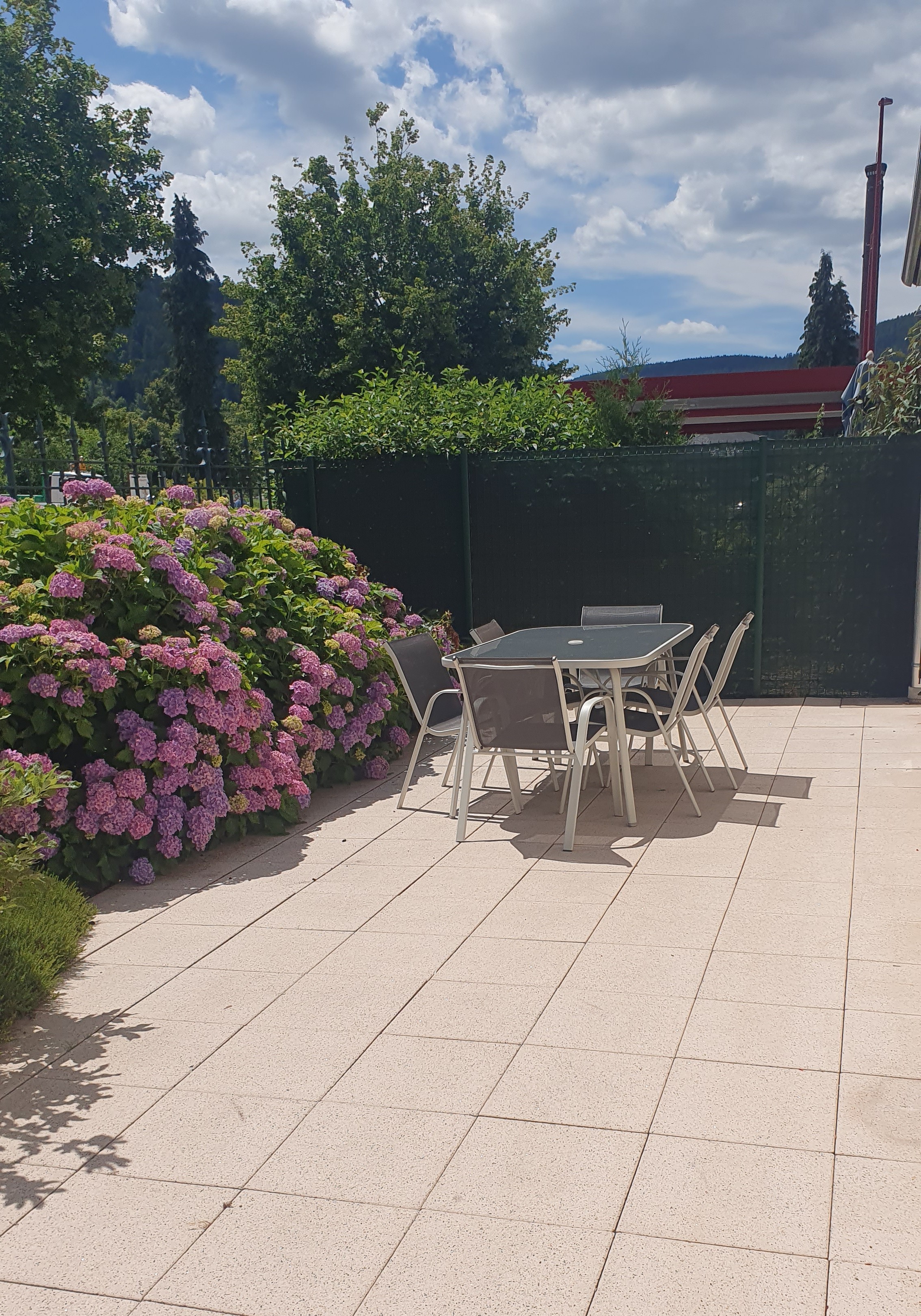 Terrasse privée - Le Meix du Lac 