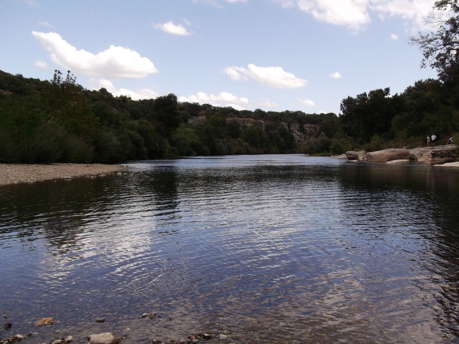 le chassezac-plage du lou poussadou