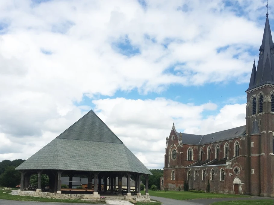 Eglise et Halle