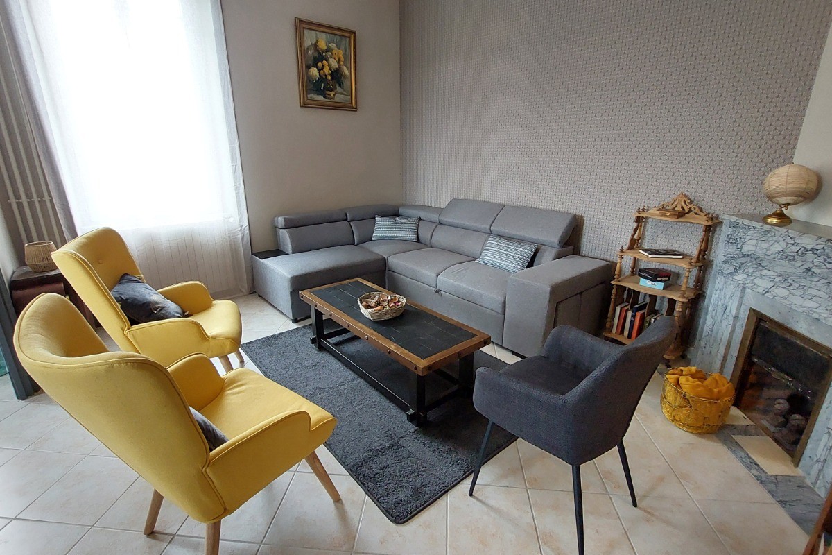 Le salon du rez de chaussée