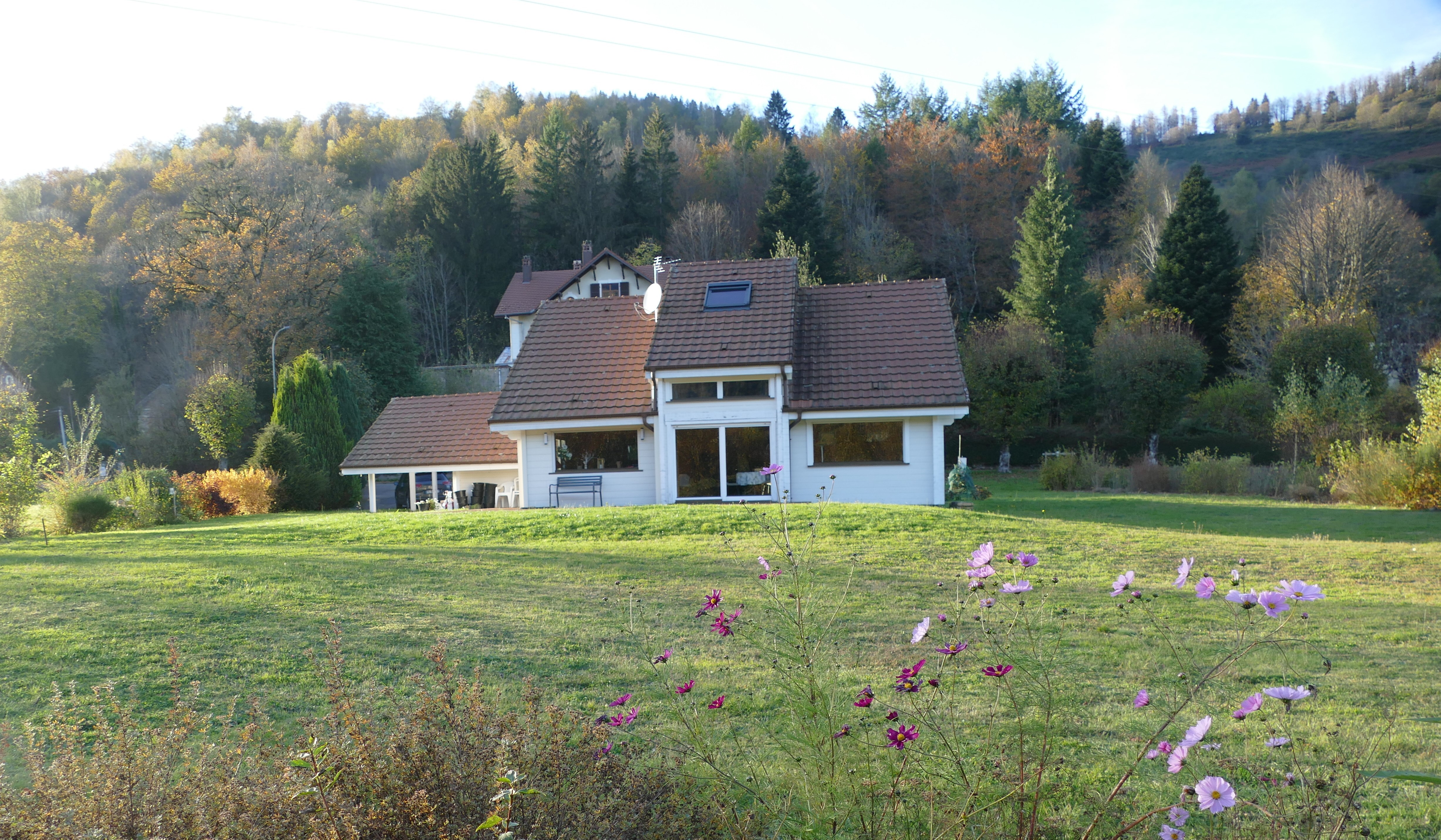 Chalet sous Le Théâtre, au cœur de Bussang dans les Vosges