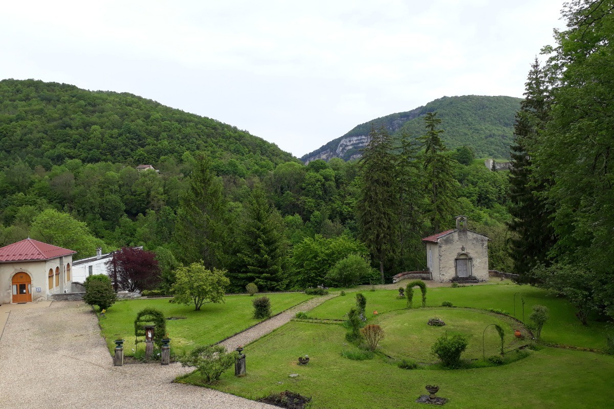 Abbaye de Saint Rambert en Bugey - Vue depuis les chambres