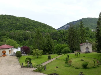 Abbaye de Saint Rambert en Bugey - Vue depuis les chambres