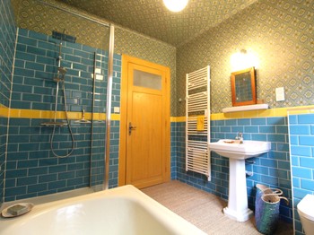 Salle de bain partagée - Chambre "La Lisière", la maison de Marie