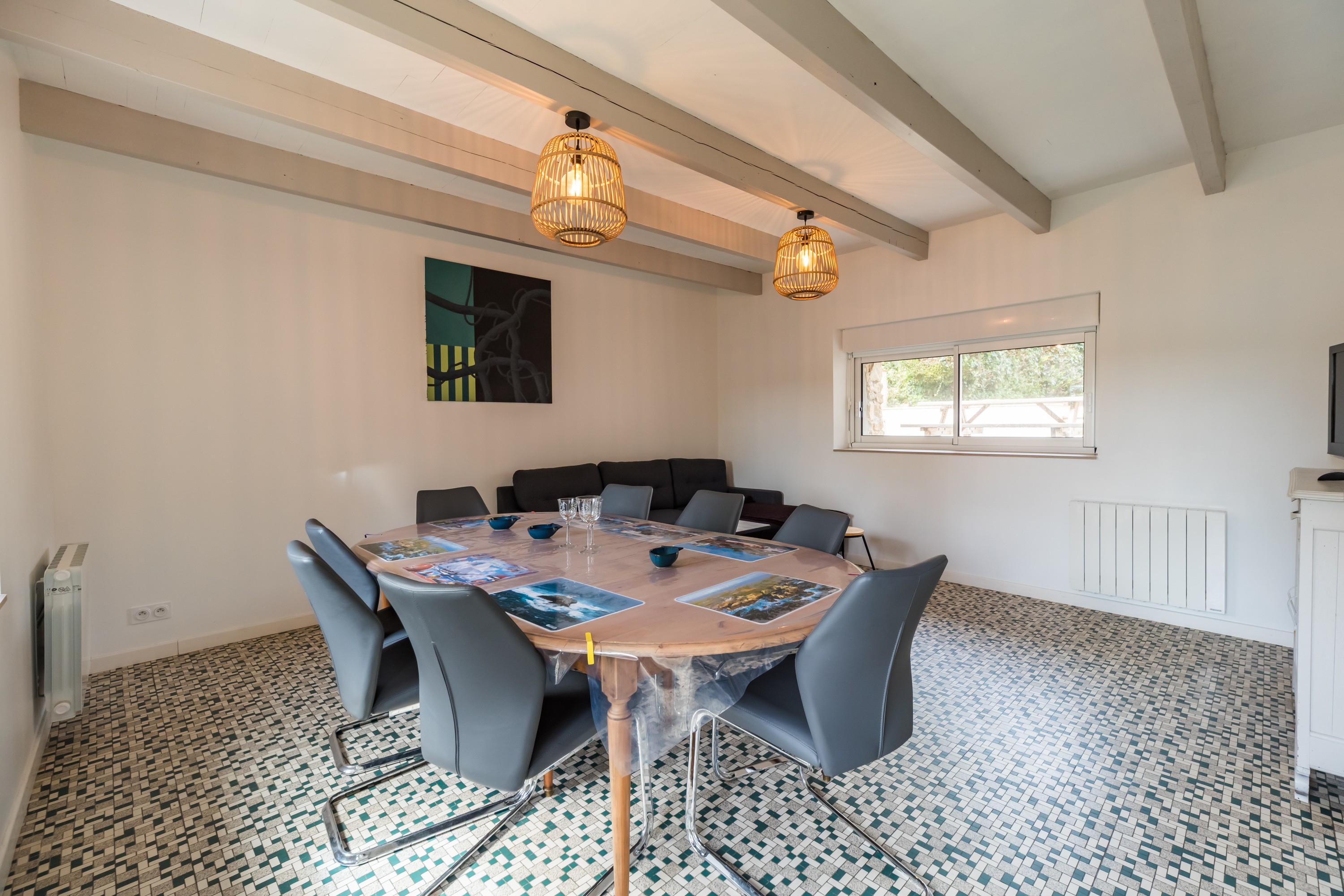 Location Paimpol Clévacances Derrien, dining room