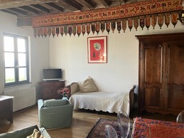 vue sur le paysage gîte le blason bleu