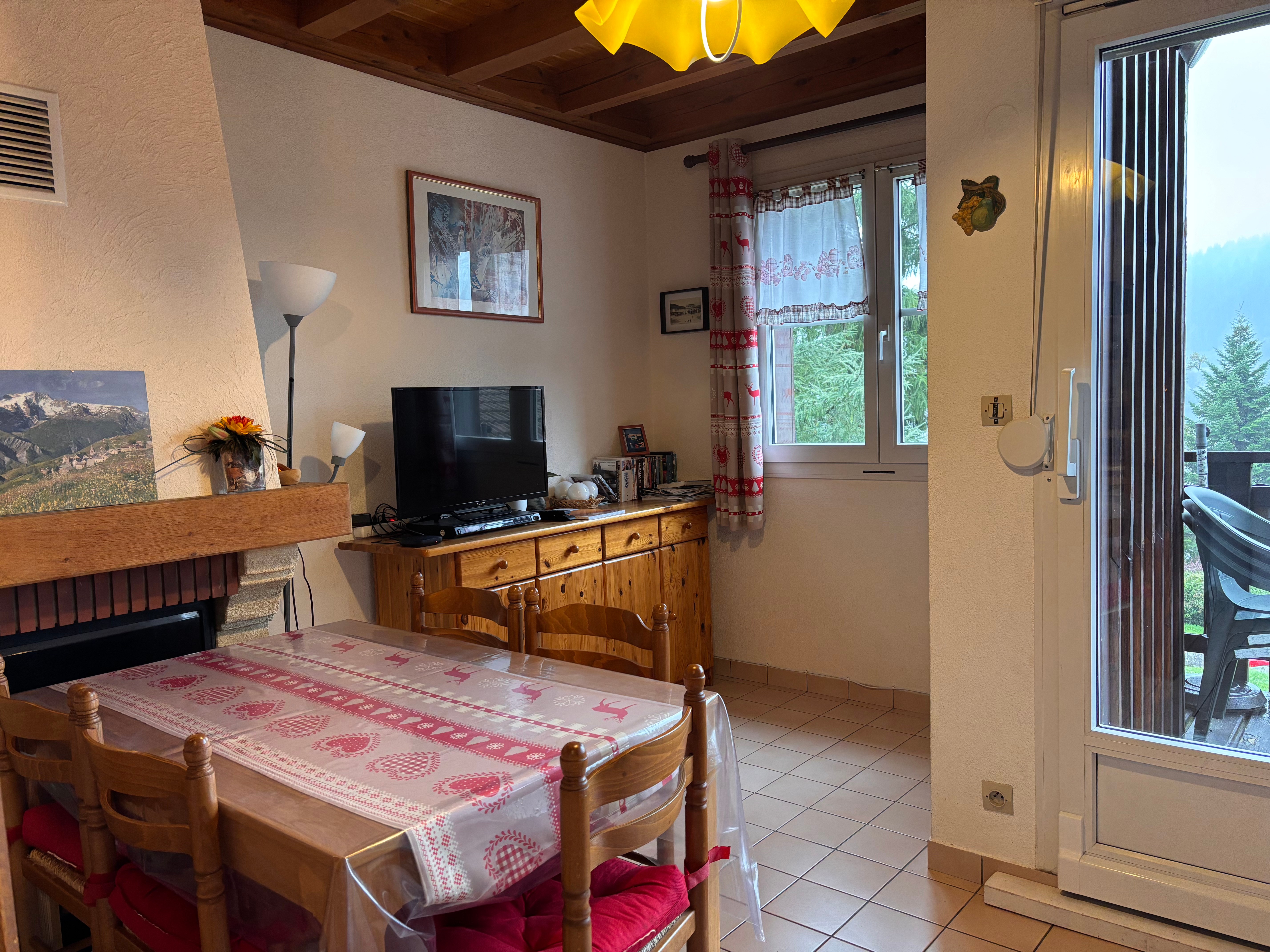 Salon / séjour - Appartement au bord du lac, Gérardmer