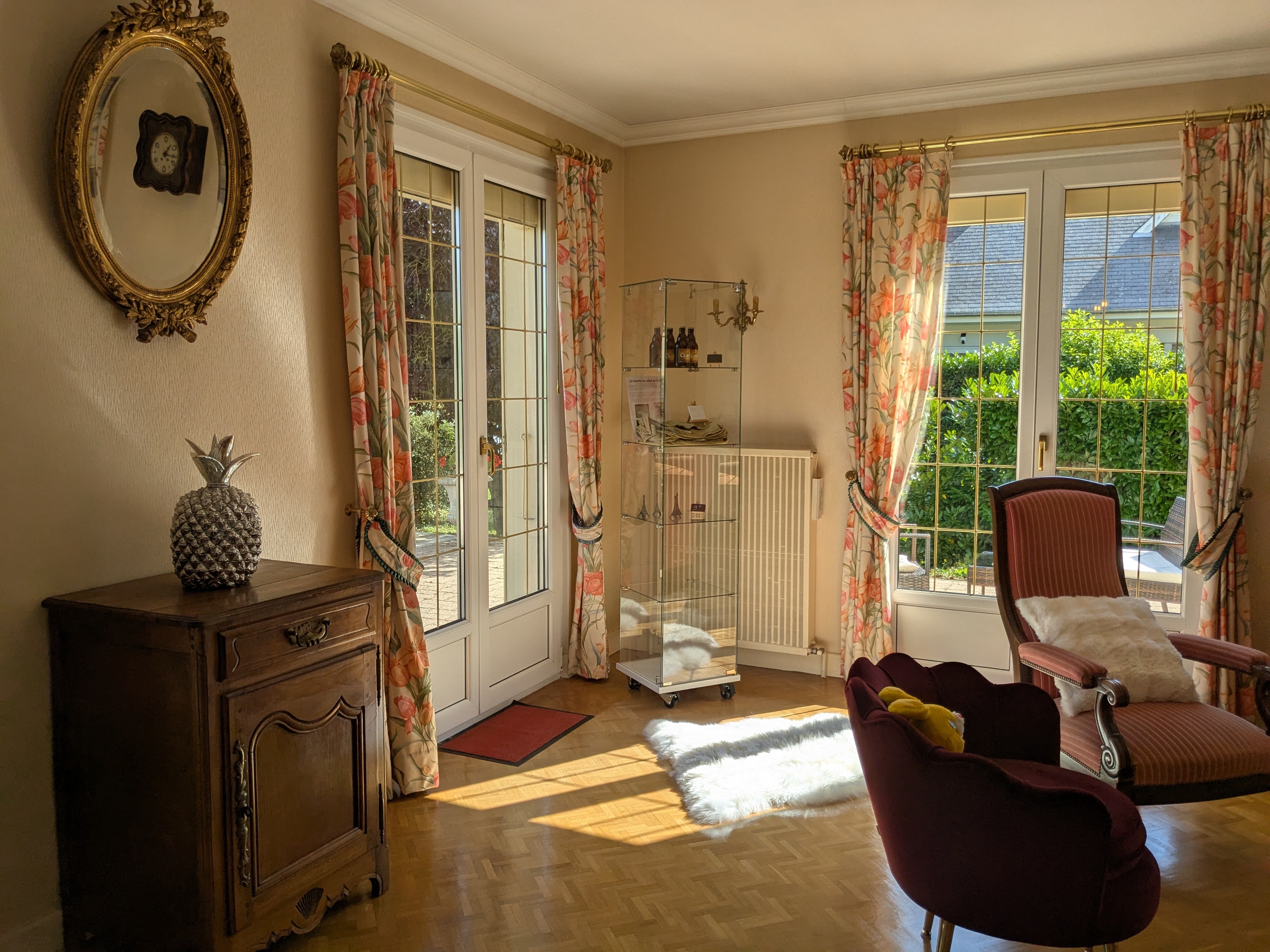 Bright living room - Gîte les Lilas