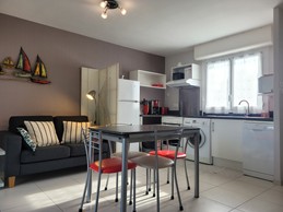 Location de vacances Paimpol, la Caravelle, Espace salle à manger / salon, pièce de vie RDC